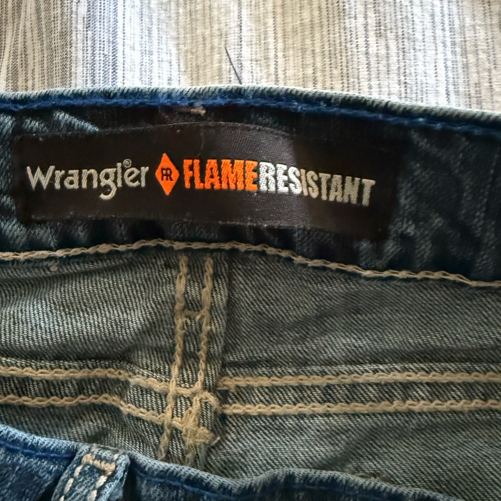 Wrangler Flame Resistant Denim Jeans